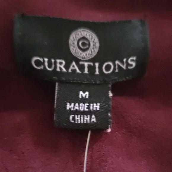 Faux Embroidered Suede Duster - Picture 3 of 7